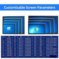 RCOMPT PC tout-en-un Windows 7 pouces personnalisé, processeur Core I7 13e génération, IP65, écran tactile HMI, PC industriel PoE, 32 Go de RAM, 1 To de stockage