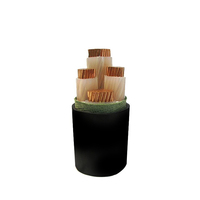Cable de Alimentación de PVC VV VLV 0.6/1kV, Conductor de Cobre y Aluminio, Aislamiento XLPE, 3 Núcleos, 4 Núcleos, Cable Coaxial, Aprobado para Fábrica