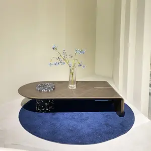 Unique Design Home Furniture Irregular End Center Table Set Decoration Plinth Low Coffee Table