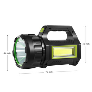 Helius công suất cao Led tuổi thọ pin dài ánh sáng mạnh <span class=keywords><strong>COB</strong></span> ánh sáng làm việc di động có thể sạc lại cho ngoài trời cứu hộ tuần tra tìm kiếm ánh sáng - Product Image 3