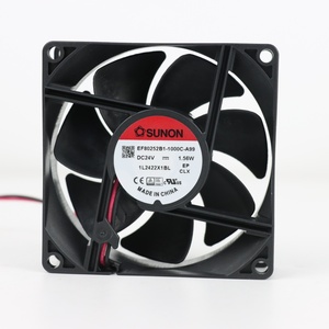 พัดลมระบายความร้อนแบบแกน SUNON EF80252B1-1000C-A99 ขนาด 80x80x25 มม. 24VDC 65mA 1.56W 3200RPM 41CFM แบบลูกปืน สำหรับตู้/อินเวอร์เตอร์  OEM - Product Image 1