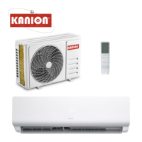 Climatisation murale Kanion Mini Split R410A 50HZ 9000 Btu Refroidissement uniquement Vitesse fixe Climatisation sans conduit Climatiseur domestique
