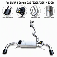 Échappement Performance Valvetronic pour BMW G20 G21 G22 G23 G26 325i 328i 330i B48 2.0T 2018+ Silencieux Catback à Valve