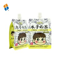 Feiao Custom Wholesale Geschikte Vorm Mylar Doypack Spout Zak voor Noten en Gedroogd Fruit Melk Hoge Tolerantie Drink Spout Pouch