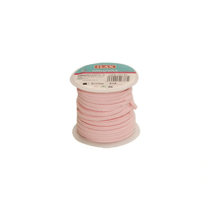 Nastro in camoscio ILAN 0,3 cm x 4 m rosa chiaro per artigianato e cucito - Product Image 2