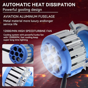 Bombilla LED para Faros Delanteros de Automóvil, Chip H4, 6000K, 12V, 8000 Lúmenes, Kit de Reequipamiento de Ajuste Universal - Product Image 5