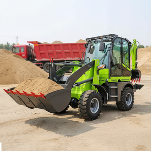 Nouvelle pelle rétrocaveuse de marque chinoise, chargeuse-pelleteuse 2,8 tonnes, 3,5 tonnes, 8 tonnes, tracteur avec chargeur frontal et rétrocaveuse - Product Image 2