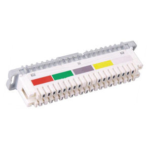 <span class=keywords><strong>Fibertel</strong></span> Módulo de conmutación de 10 pares con guía de cable Accesorio de telecomunicaciones de color rojo TJ03A110B - Product Image 5
