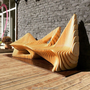 <span class=keywords><strong>Banc</strong></span> d'attente Y523 en bois massif artisanal – Sièges commerciaux nobles et luxueux – Mobilier d'art minimaliste nordique - Product Image 6