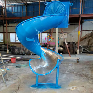 Vendita calda 304 <span class=keywords><strong>in</strong></span> acciaio inox per bambini scivolo <span class=keywords><strong>in</strong></span> blu per giardino esterno & <span class=keywords><strong>piscina</strong></span> - Product Image 2