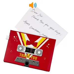 Custom Promotionele Moeders Dag Cadeau Geschenken Items Ideeën Cassettebandvormige Stem Opname Cadeau Sets Voor Vrouwen Mannen Platenkaart