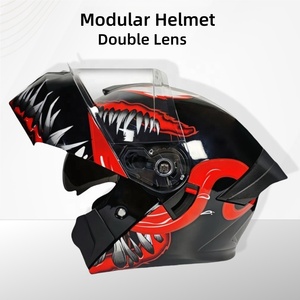 Ultimi Caschi Modulari Portatili in ABS per <span class=keywords><strong>Moto</strong></span> da Cross, Unisex, Produttori di Caschi per <span class=keywords><strong>Moto</strong></span> - Product Image 2