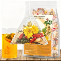 Bonnes propriétés pour soulager la fatigue, sachets de thé aux herbes avec thé aux fleurs pour infusion à l'eau chaude/froide