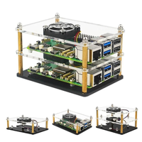 Boîte d'enceinte de subwoofer en plexiglas personnalisée, boîte de subwoofer en acrylique transparent