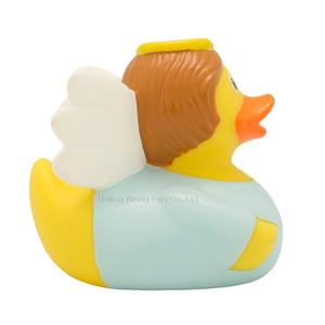 Jouets de bain pour bébé en caoutchouc imprimés sur mesure <span class=keywords><strong>Angel</strong></span>, 2 pouces, avec motifs amusants, jouets de <span class=keywords><strong>baignoire</strong></span> uniques pour enfants, mini et petits en vrac - Product Image 5