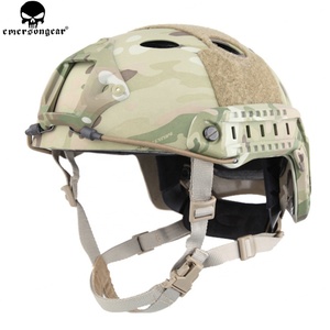 หมวกนิรภัยทางยุทธวิธี Emersongear รุ่น PJ แบบปรับได้รวดเร็ว พร้อมรางข้างสำหรับติดตั้งอุปกรณ์มองกลางคืน - Product Image 1