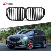 Parrilla Delantera de Fibra de Carbono Seca XTREME, Parrilla Delantera de Doble Listón para BMW G05 X5 40iX 50eX M60iX M60i 2023-2026