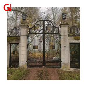 Металлические ворота и чугунные ворота садовых вилл, которые хорошо продаются в 2025. - Product Image 4