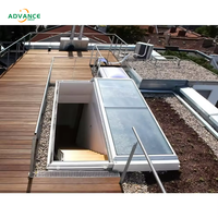 Toit coulissant automatique en aluminium pour balcon et patio, ouverture électrique rétractable