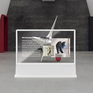 Affichage Oled transparent personnalisé 2X2 épissage 1080P Module d'écran Lg 55 pouces 2X2 mur <span class=keywords><strong>vidéo</strong></span> affichage Transparent Oled - Product Image 2