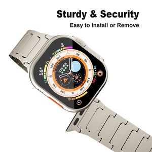 Vente en gros de bracelets de montre sport en acier inoxydable 46mm/49mm, remplacement pour Watch SE ULTRA 10/9 22MM à attache rapide - Product Image 4