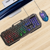 Factory Outlet Store 4 en 1 1 clavier et souris à main clavier de jeu mobile pour les jeux jouant à des pièces pc