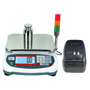 SAKURA WN-V6DL balance numérique électronique à impression numérique, pesée de 30kg avec imprimante à lumière tricolore
