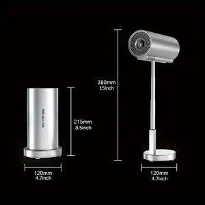 El más nuevo proyector portátil Dazler 4K Mini proyector para teléfono con soporte Home Theater Android Smart <span class=keywords><strong>Bluetooth</strong></span> <span class=keywords><strong>Wifi</strong></span> - Product Image 1