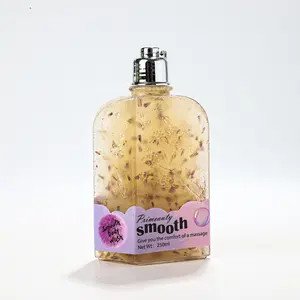 Wholesale Private Label Luxury Natural Women Foaming Perfume Brightening Shower Gel Body Wash