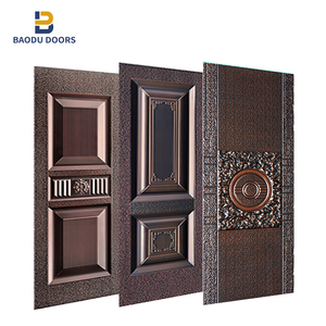 Lámina de Acero <span class=keywords><strong>para</strong></span> Puertas, Panel Estampado en Frío, Placa Moldeada <span class=keywords><strong>para</strong></span> Casas, Moldura Metálica Exterior <span class=keywords><strong>para</strong></span> Puertas, Revestimiento Interior - Product Image 5
