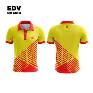 Polo de manga corta OEM para hombre al por mayor, Polo de poliéster de primera calidad, diseño de moda personalizado - Product Image 3