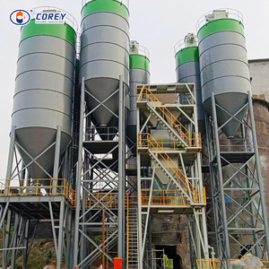 Sistema de Recolección de Polvo de Alta Eficiencia Corey, Mezcladora de Eje Doble de 125kw, Línea de Producción de Planta Dosificadora de Concreto - Product Image 3