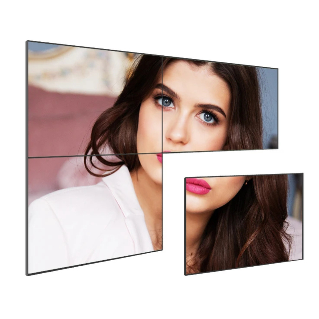 46-Inch HD 1080p Ultra-Narrow 3.5mm Bezel LCD Video Wall Splicing Screen Digital Signage and Display