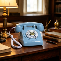 Téléphone fixe filaire vintage à cadran rotatif, style rétro, sonnerie mécanique, pour la maison et le bureau, vente en gros