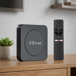   Prix de gros XS97 K2 Boîtier TV Android BT Allwinner H313 Lecteur multimédia 4K BT5.0 Double Wi-Fi Décodeur pour revendeurs Commande en gros - Product Image 1
