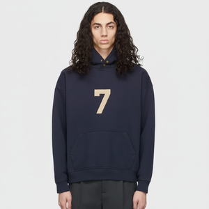 Sudadera con capucha lavada con ácido de algodón 100% de alta calidad High Street Series-Old Sweater Stone Washed Vintage Style Plain Dyed para el invierno - Product Image 1