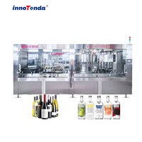 Ligne de remplissage entièrement automatique pour spiritueux, machine de remplissage de liqueurs, machine de mise en bouteille de vodka et de whisky