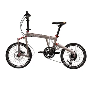 Bike001 birdy אופניים מתקפלים למבוגרים חדש 20 אינץ 'מותאם אישית לוגו 15 13 סגסוגת אלומיניום 1.2 אופניים פענוח
