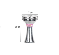 Midex DBK-01PK Unique Professional Chinese Mini Steel Double Layer Aluminum Chamber Handmade Oilpaper Drum Heads Darbuka Drum