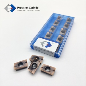 Plaquettes de fraisage en carbure revêtu en gros pour agents <span class=keywords><strong>AMPT</strong></span> 160408PDER-DL JGA10A Lames de moule pour fraiseuse - Product Image 4