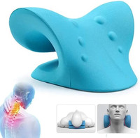 Cou Épaule Civière Relaxer Cervical Chiropratique Traction Dispositif Soulagement De La Douleur Colonne Vertébrale Contact Massage Oreiller