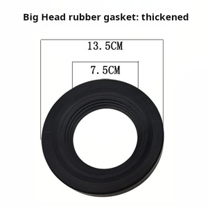 Conector de bandeja <span class=keywords><strong>Wc</strong></span>, salida de tubo recto, <span class=keywords><strong>junta</strong></span> de goma, anillo de sellado de inodoro trasero y de pared, sello de drenaje de inodoro - Product Image 4