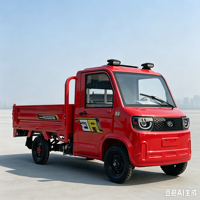 Camion de livraison électrique pur à 4 roues, haute capacité de chargement, certifié CEE, avec boîte de livraison certifiée UE