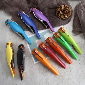 Ouvre-bouteille et tire-bouchon créatifs en forme de perroquet - Outil de bar multifonction en forme d'oiseau pour cadeaux promotionnels - Product Image 2