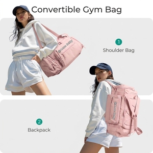 Mochila <span class=keywords><strong>de</strong></span> Gimnasio y Viaje Convertible 4 en 1 Personalizada con Compartimento para Zapatos y Portátil, Bolsa Deportiva <span class=keywords><strong>de</strong></span> Fin <span class=keywords><strong>de</strong></span> Semana, Mochila Táctica para Portátil - Product Image 5
