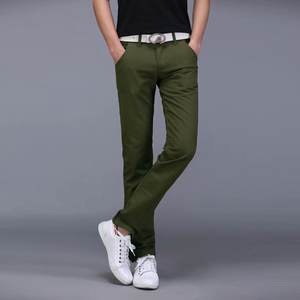 Nuovi <span class=keywords><strong>Pantaloni</strong></span> da <span class=keywords><strong>Uomo</strong></span> <span class=keywords><strong>Leggeri</strong></span> a Gamba Dritta in Misto <span class=keywords><strong>Cotone</strong></span> per Business - Product Image 5