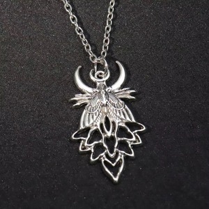 Collar de Polilla Lunar, Joyería Gótica, Accesorios de Brujería, <span class=keywords><strong>Pagano</strong></span>, Polilla Vintage, Misterioso, Insecto, Divertido, Gargantilla de Polilla para Mujer y Hombre - Product Image 1