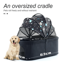 Équipement pour animaux de compagnie double jogger poussettes pour animaux de compagnie poussettes pour animaux de compagnie avec boucle de sécurité
