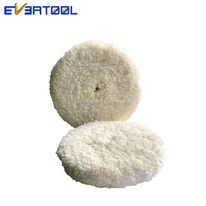 EVERTOOL Customizable 9/10 Inch Double-Sided Wool Pad OEM Supported | Car Body &amp; <strong>Marble</strong> <strong>Polishing</strong>, Buffing Pad - Product Image 3