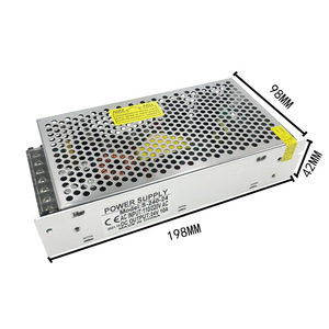 <b>24V</b> 10A High-Power <b>LED</b> <b>Driver</b> Power Supply S-250-24, <b>LED</b> Strip Transformer, Monitoring DC Switching Power Supply - Product Image 2